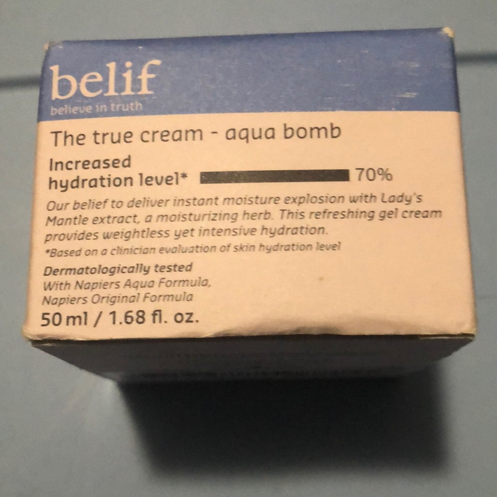 Belif Aqua Bomb increased Hydration Level 1.68oz